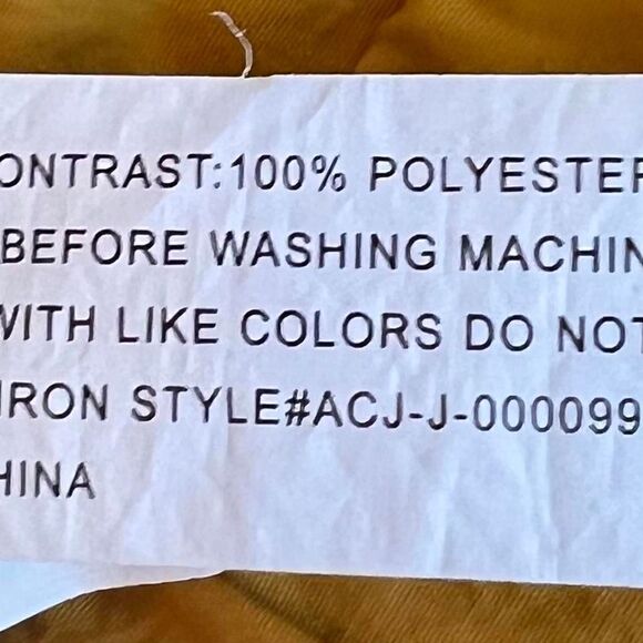 ashley by 26 international utility Collection women’s small mustard yell… - Picture 7 of 8